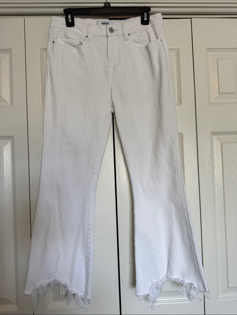 Mica White Denim